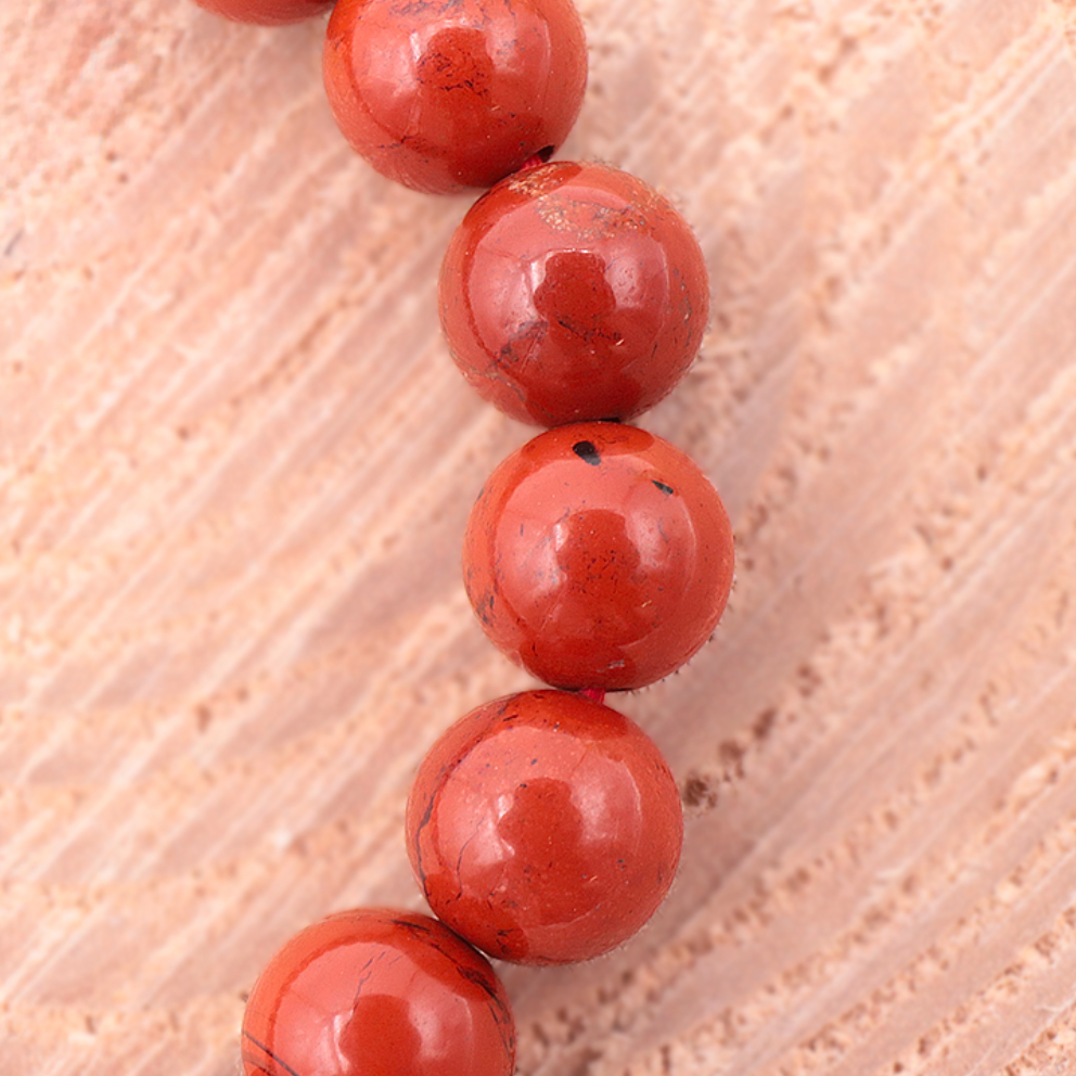 JASPE ROUGE 08mm